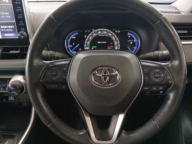 ＲＡＶ４ ハイブリッドＧ　４ＷＤ　ドライブレコーダー　ＥＴＣ　全周囲カメラ　クリアランスソナー　オートクルーズコントロール　レーンアシスト　パワーシート　衝突被害軽減システム　ナビ　ＴＶ　オートマチックハイビーム　オートライト（3枚目）
