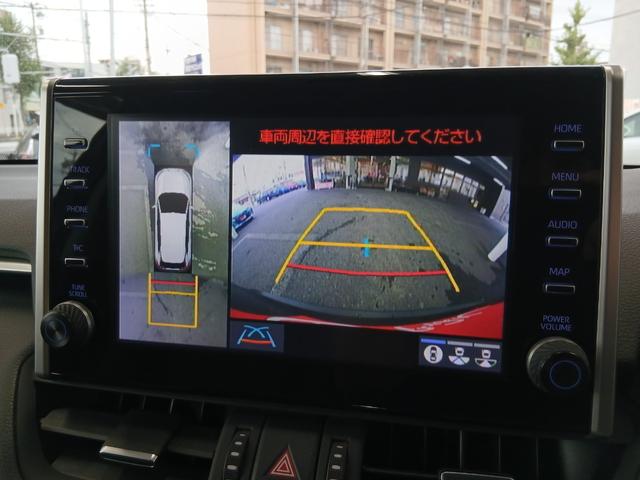 ＲＡＶ４ ハイブリッドＧ　４ＷＤ　ドライブレコーダー　ＥＴＣ　全周囲カメラ　クリアランスソナー　オートクルーズコントロール　レーンアシスト　パワーシート　衝突被害軽減システム　ナビ　ＴＶ　オートマチックハイビーム　オートライト（6枚目）