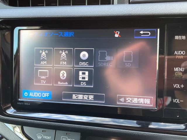 アクア S ETC バックカメラ ナビ TV オートライト スマートキー 電動格納ミラー CVT 衝突安全ボディ 記録簿 ABS ESC CD Bluetooth エアコン パワーステアリング パワーウィンドウ(6枚目)