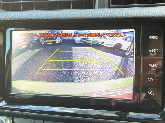 アクア S ETC バックカメラ ナビ TV オートライト スマートキー 電動格納ミラー CVT 衝突安全ボディ 記録簿 ABS ESC CD Bluetooth エアコン パワーステアリング パワーウィンドウ(7枚目)