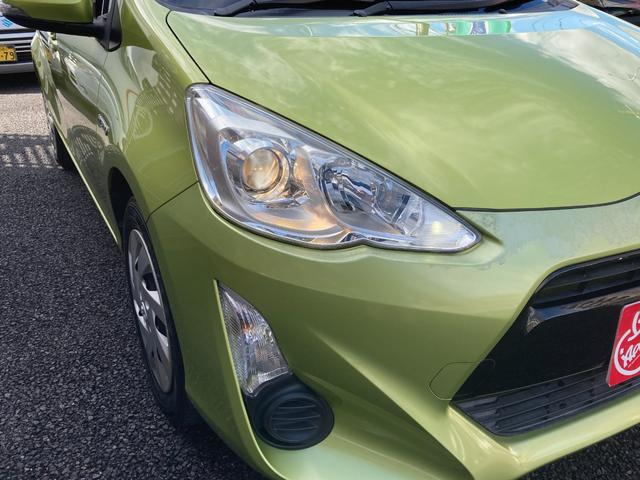 アクア S ETC バックカメラ ナビ TV オートライト スマートキー 電動格納ミラー CVT 衝突安全ボディ 記録簿 ABS ESC CD Bluetooth エアコン パワーステアリング パワーウィンドウ(36枚目)