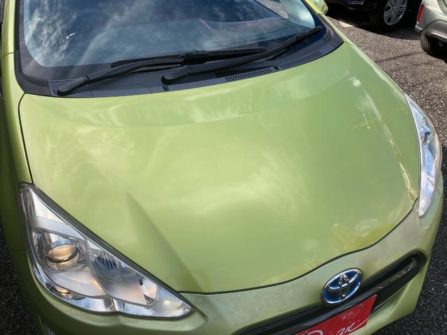 アクア S ETC バックカメラ ナビ TV オートライト スマートキー 電動格納ミラー CVT 衝突安全ボディ 記録簿 ABS ESC CD Bluetooth エアコン パワーステアリング パワーウィンドウ(38枚目)