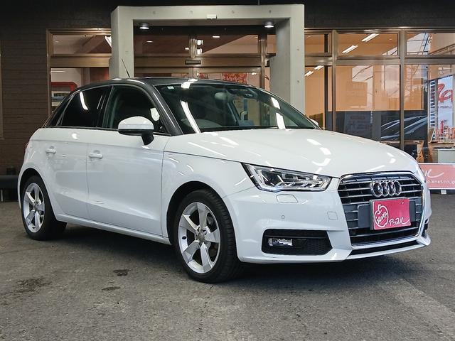 A1スポーツバック 1.0TFSIスポーツ コントラストルーフ ETC ナビ TV クリアランスソナー アルミホイール オートライト スマートキー AT 盗難防止システム 記録簿 ABS ESC CD エアコン パワーステアリング(13枚目)