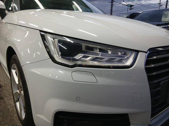 A1スポーツバック 1.0TFSIスポーツ コントラストルーフ ETC ナビ TV クリアランスソナー アルミホイール オートライト スマートキー AT 盗難防止システム 記録簿 ABS ESC CD エアコン パワーステアリング(34枚目)