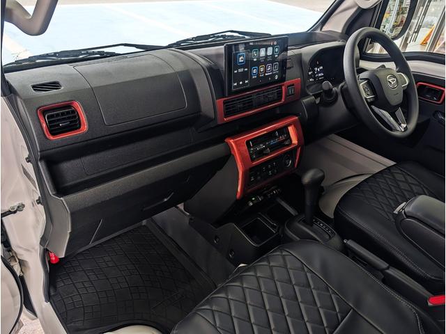 ハイゼットトラック ジャンボエクストラ　４ＷＤ／ＣＶＴ／純正９型ディスプレイオーディオ／レザー調シートカバー／ナビ連動ドラレコ／Ｂｌｕｅｔｏｏｔｈ／バックカメラ／スマートアシスト／コーナーセンサ／ＬＥＤヘッド・フォグ／禁煙／ＵＳＢ／ＨＤＭＩ（29枚目）