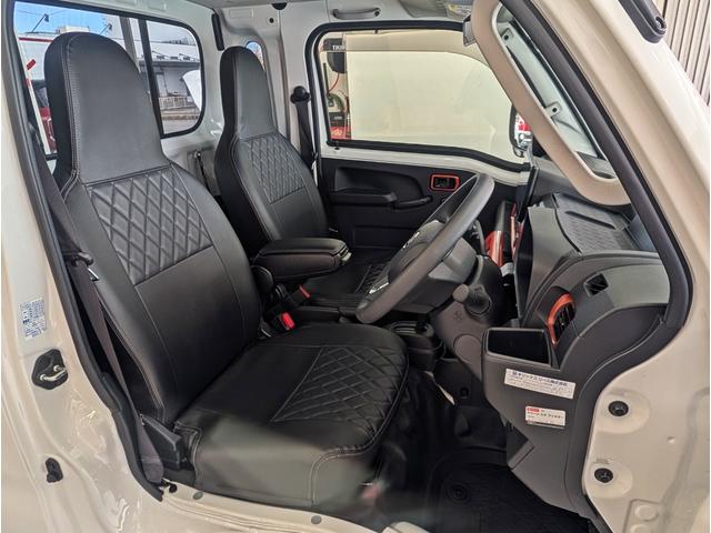 ハイゼットトラック ジャンボエクストラ　４ＷＤ／ＣＶＴ／純正９型ディスプレイオーディオ／レザー調シートカバー／ナビ連動ドラレコ／Ｂｌｕｅｔｏｏｔｈ／バックカメラ／スマートアシスト／コーナーセンサ／ＬＥＤヘッド・フォグ／禁煙／ＵＳＢ／ＨＤＭＩ（31枚目）