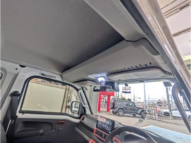 ハイゼットトラック ジャンボエクストラ　４ＷＤ／ＣＶＴ／純正９型ディスプレイオーディオ／レザー調シートカバー／ナビ連動ドラレコ／Ｂｌｕｅｔｏｏｔｈ／バックカメラ／スマートアシスト／コーナーセンサ／ＬＥＤヘッド・フォグ／禁煙／ＵＳＢ／ＨＤＭＩ（40枚目）