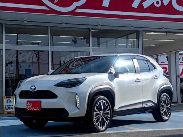 ヤリスクロス ハイブリッドＺ　純正ナビ／全方位モニター／追従レーダークルーズ／ブラインドスポットモニター／運転席パワーシート／前席シートヒーター／ハンドルヒーター／ハーフレザーシート／ＬＥＤヘッドライト／ＥＴＣ／１オーナー／禁煙車（21枚目）