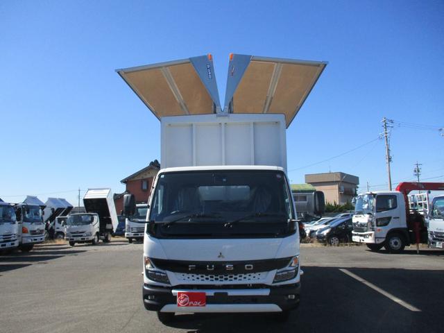 キャンター 　３．５トン　ワイド超ロング　アルミウイング（4枚目）
