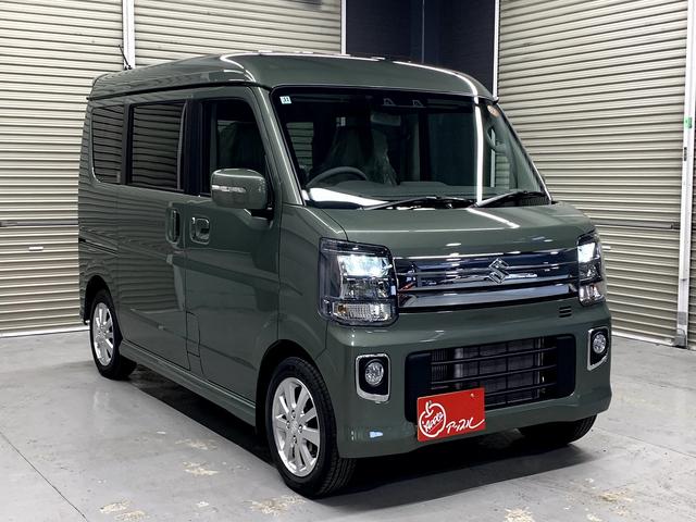 エブリイワゴン ＰＺターボスペシャル　ディスプレイオーディオ・バックアイカメラ・ハイルーフ・届出済未使用車・デュアルカメラブレーキ・電動オートステップ・両側パワースライドドア・運転席シートヒーター・スマートキー２個・純正１４インチＡＷ（35枚目）