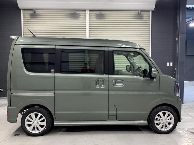 エブリイワゴン ＰＺターボスペシャル　ディスプレイオーディオ・バックアイカメラ・ハイルーフ・届出済未使用車・デュアルカメラブレーキ・電動オートステップ・両側パワースライドドア・運転席シートヒーター・スマートキー２個・純正１４インチＡＷ（38枚目）