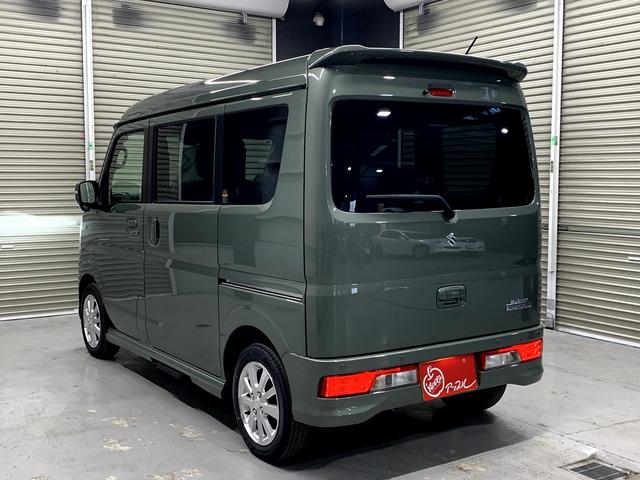 エブリイワゴン ＰＺターボスペシャル　ディスプレイオーディオ・バックアイカメラ・ハイルーフ・届出済未使用車・デュアルカメラブレーキ・電動オートステップ・両側パワースライドドア・運転席シートヒーター・スマートキー２個・純正１４インチＡＷ（40枚目）