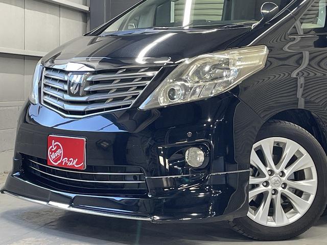 アルファード ２４０Ｓ　ドライブレコーダー　ＥＴＣ　バックカメラ　ＴＶ　クリアランスソナー　両側電動スライドドア　ＨＩＤ　スマートキー　後席モニター　３列シート　ＣＶＴ　アルミホイール　ミュージックプレイヤー接続可（9枚目）