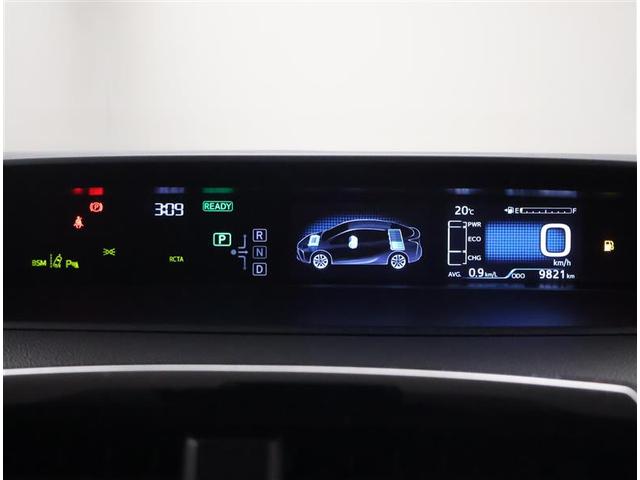 プリウス A 衝突軽減ブレーキシステム Bモニタ 記録簿有 LEDヘッド クルーズコントロール セキュリティー スマートキー パワーステアリング ワンセグTV ETC アルミホイル オートエアコン SRS ABS(7枚目)
