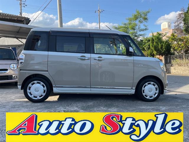 ムーヴキャンバス Xリミテッドメイクアップ SAII 県外中古車 TV ナビ バックカメラ Bluetooth 両側パワースライドドア ETC レーダーブレーキ タイヤ交換 バッテリー交換 アンダーコート オイル交換 修復歴なし(4枚目)