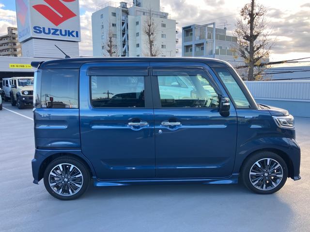 スペーシアカスタム カスタム HYBRID XSターボ 8インチナビ Bカメラ HYBRID XSターボ 2WD CVT 衝突軽減ブレーキサポート LEDヘッドライト スズキ純正メモリーナビ バックアイカメラ ビルトインETC 両側電動スライドドア(37枚目)