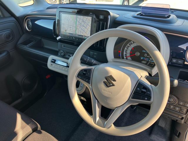 ワゴンＲスマイル ＨＹＢＲＩＤ　Ｓ　２ＷＤ　ＣＶＴ　全方位カメラ付メモリーナビ　オートライト　Ｂｌｕｅｔｏｏｔｈ　スライドドア　プッシュスタート　シートヒーター　オートエアコン　禁煙車　衝突被害軽減システム　アイドリングストップ　横滑り防止機能　衝突安全ボディ　盗難防止システム（8枚目）