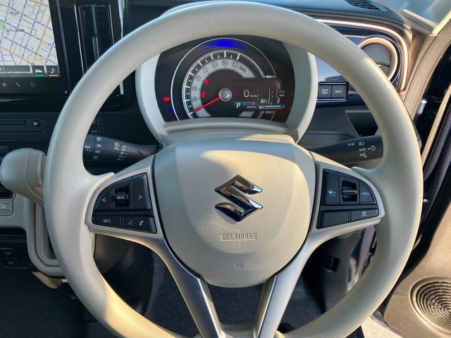 ワゴンＲスマイル ＨＹＢＲＩＤ　Ｓ　２ＷＤ　ＣＶＴ　全方位カメラ付メモリーナビ　オートライト　Ｂｌｕｅｔｏｏｔｈ　スライドドア　プッシュスタート　シートヒーター　オートエアコン　禁煙車　衝突被害軽減システム　アイドリングストップ　横滑り防止機能　衝突安全ボディ　盗難防止システム（9枚目）