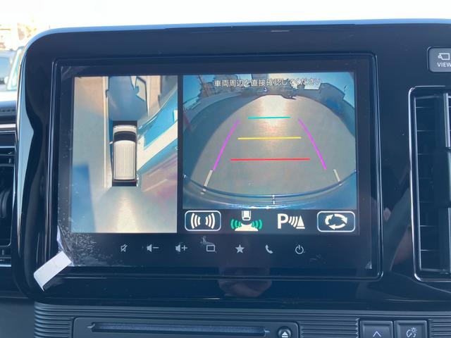 ワゴンＲスマイル ＨＹＢＲＩＤ　Ｓ　２ＷＤ　ＣＶＴ　全方位カメラ付メモリーナビ　オートライト　Ｂｌｕｅｔｏｏｔｈ　スライドドア　プッシュスタート　シートヒーター　オートエアコン　禁煙車　衝突被害軽減システム　アイドリングストップ　横滑り防止機能　衝突安全ボディ　盗難防止システム（12枚目）