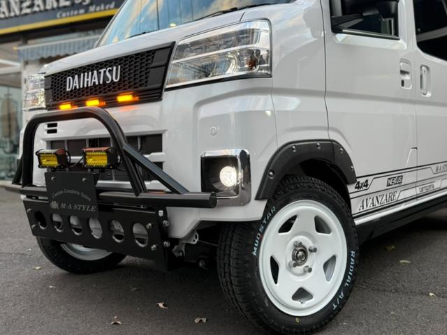 アトレー RS 4WD☆届出済未使用車☆カスタムコンプリート☆オフ系アゲバン☆LEDグリル☆オーバーフェンダー☆バンパーガード☆14インチW☆LEDテール☆カロッツェリア7型ナビ・TV・ETC・ドラレコ☆両側パワスラ(8枚目)