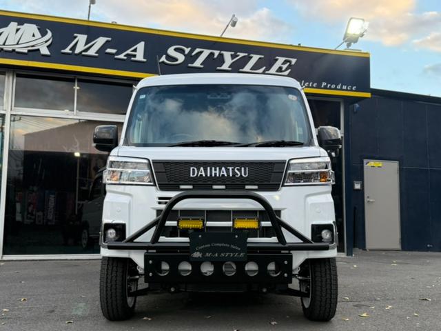 アトレー RS 4WD☆届出済未使用車☆カスタムコンプリート☆オフ系アゲバン☆LEDグリル☆オーバーフェンダー☆バンパーガード☆14インチW☆LEDテール☆カロッツェリア7型ナビ・TV・ETC・ドラレコ☆両側パワスラ(10枚目)