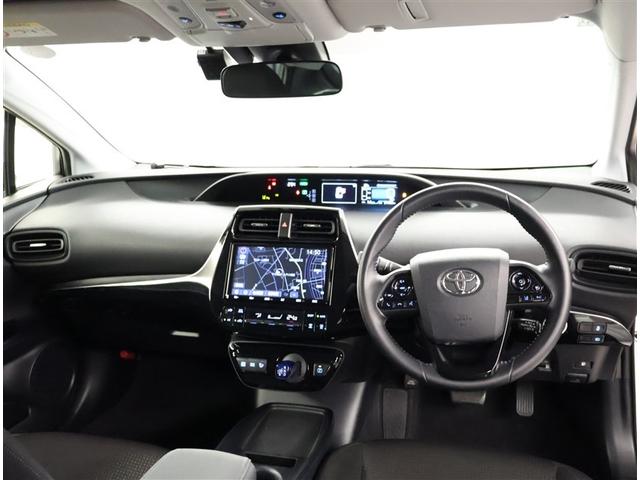 プリウス S 取説記録簿 DVD再生機能 ESC スマートキ- 地デジ メモリーナビゲーション LEDヘッドライト ETC車載器 フルオートエアコン クルーズコントロール エアバッグ イモビ パワーウインドウ PS(5枚目)