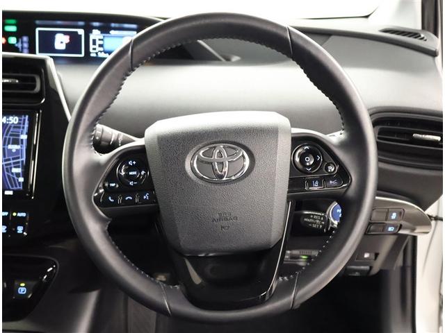 プリウス S 取説記録簿 DVD再生機能 ESC スマートキ- 地デジ メモリーナビゲーション LEDヘッドライト ETC車載器 フルオートエアコン クルーズコントロール エアバッグ イモビ パワーウインドウ PS(6枚目)