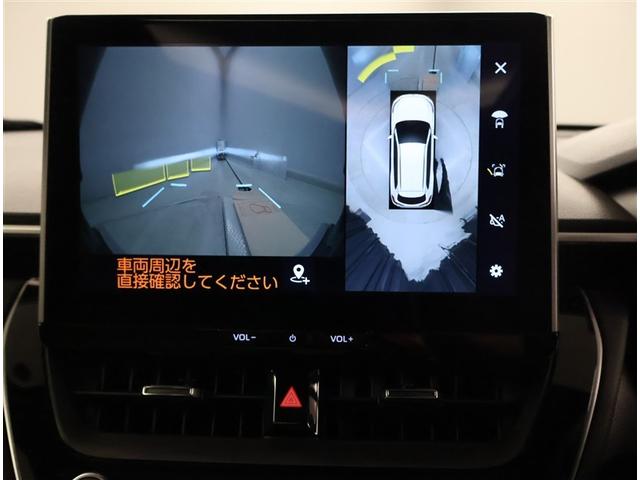 カローラクロス ハイブリッド Z PCS フルセグテレビ パノラマムーンルーフ LEDヘッドライト Bカメラ ナビ・TV インテリジェントキー パワーシート キーフリー ドライブレコーダー アルミホイール ETC 盗難防止 記録簿(10枚目)