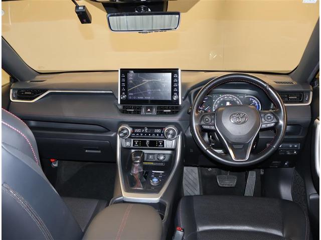 RAV4 PHV ブラックトーン LEDランプ サンルーフ 100V電源 4WD ETC パワーシート 盗難防止装置 ドラレコ ミュージックプレイヤー接続可 バックカメラ クルーズコントロール ABS キーレス メモリーナビ 記録簿(5枚目)