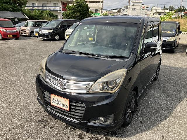 ソリオ ブラック&ホワイトII 自社 ローン スマートキー プッシュスタート 両側パワースライドドア ETC フォグライト 純正アルミホイール エアコン シートバックテーブル(7枚目)