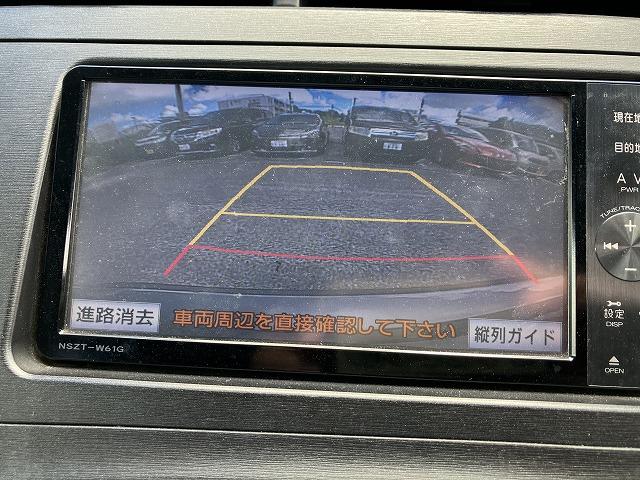 バックカメラ付き。駐車が苦手な方でも安心してバック駐車できます！