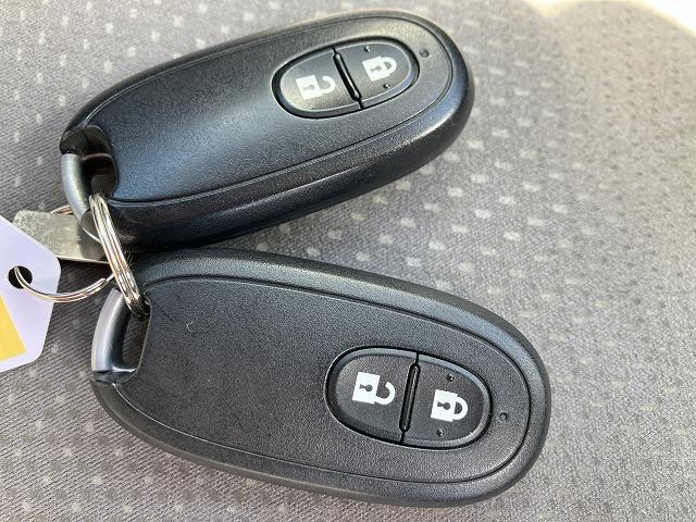 キーレス！鍵の開閉、エンジンスタートが楽々。