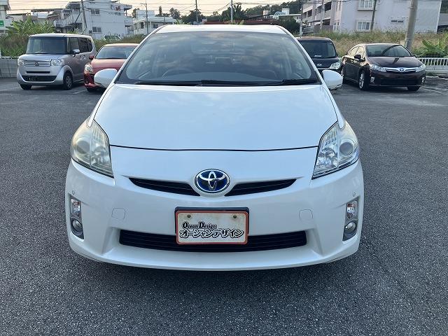 プリウス S ナビ Bluetooth バックカメラ オートエアコン スマートキー プッシュスタート フォグライト 純正ホイール 運転席エアバッグ 助手席エアバッグ 盗難防止システム 衝突安全ボディ(6枚目)