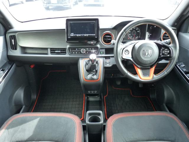 N-ONE RS ・6速マニュアル ・令和4年2月登録 ・3万4千キロ ・車検令和9年2月 ・禁煙車 ・ナビ ・リアカメラ ・ETC ・ホンダセンシング ・純正15インチアルミ ・Bluetooth AUDIO(2枚目)