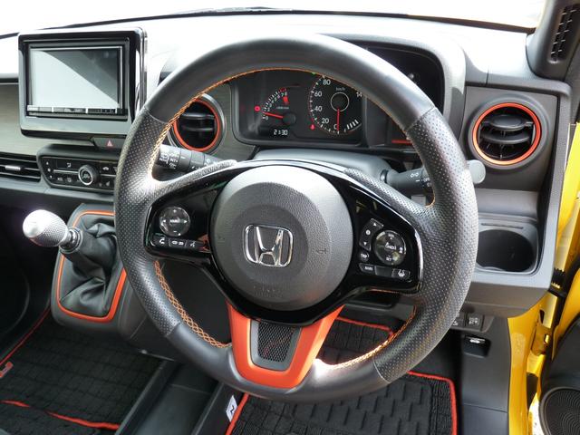 N-ONE RS ・6速マニュアル ・令和4年2月登録 ・3万4千キロ ・車検令和9年2月 ・禁煙車 ・ナビ ・リアカメラ ・ETC ・ホンダセンシング ・純正15インチアルミ ・Bluetooth AUDIO(7枚目)
