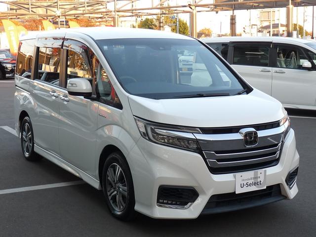 ステップワゴンスパーダ スパーダハイブリッド　Ｇ　ホンダセンシング　・プラチナホワイトパール　・ワンオーナー　・禁煙　・平成３０年１月登録　・８万７千キロ　・車検…令和９年１月　・純正９インチナビ　・リアカメラ・ＥＴＣ　・Ｂｌｕｅｔｏｏｔｈ　ＡＵＤＩＯ　・１年保証（33枚目）