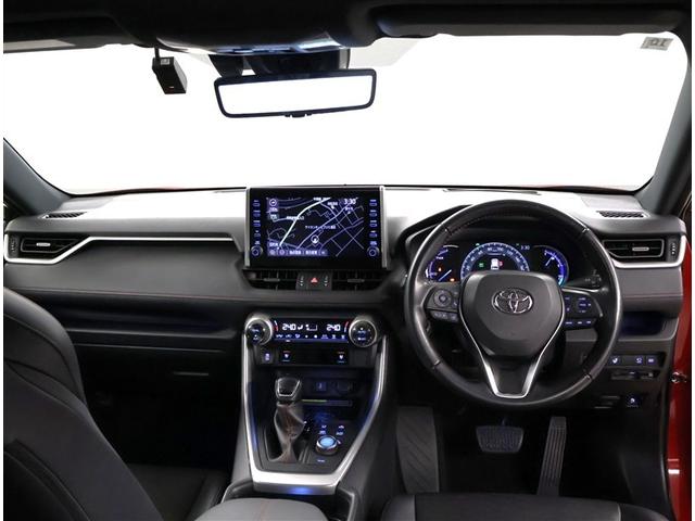 RAV4 PHV ブラックトーン LEDランプ サンルーフ 100V電源 4WD ETC パワーシート 盗難防止装置 ドラレコ ミュージックプレイヤー接続可 バックカメラ クルーズコントロール ABS キーレス メモリーナビ 記録簿(5枚目)