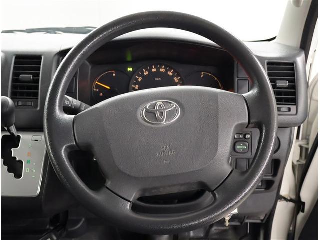 ハイエースバン ロングDX ダブルエアコン 助手席エアバッグ LEDライト PW 運転席エアバッグ ナビテレビ 横滑り防止 整備点検記録簿 イモビ付 パワーステアリング エアコン ミュージックプレイヤー接続可 ABS キーレス(6枚目)