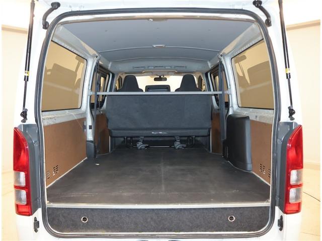 ハイエースバン ロングDX ダブルエアコン 助手席エアバッグ LEDライト PW 運転席エアバッグ ナビテレビ 横滑り防止 整備点検記録簿 イモビ付 パワーステアリング エアコン ミュージックプレイヤー接続可 ABS キーレス(18枚目)