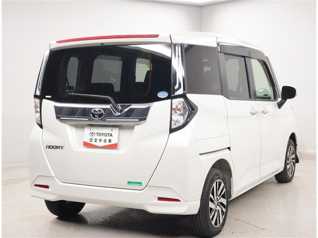 ルーミー カスタムＧ　アイドリング　両側電動ＳＤ　ＬＥＤヘット　バックビューモニター　衝突回避ブレーキ　フルフラット　スマートキー　メモリナビ　ワンセグＴＶ　クルーズコントロール　ＥＴＣ　オートエアコン　アルミホイール（3枚目）