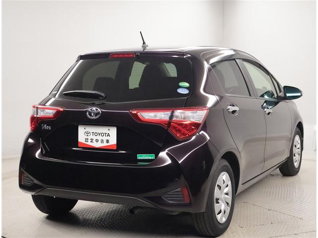 ヴィッツ Ｆ　セーフティーエディション　衝突被害軽減　フルセグＴＶ　ドライブレコーダー　アイドリングストップ機能　パワーステアリング　パワーウィンドウ　ＬＥＤヘッドライト　ＥＳＣ　盗難防止システム　スマートキー　エアコン　ＡＢＳ　Ｂカメラ（3枚目）