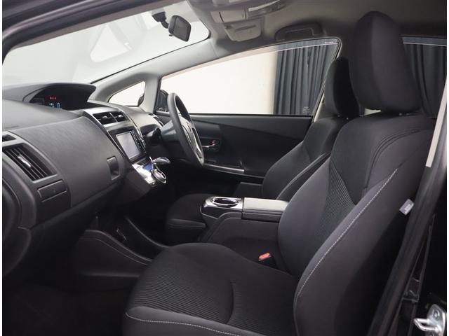 プリウスα Ｓ　スマキ－　整備点検記録簿　リモコンキー　横滑り防止装置付き　ＰＷ　Ｂカメラ　フルフラット　ナビ・ＴＶ　サイドエアＢ　ＡＵＸ　ＥＴＣ車載器　ＡＢＳ付き　アルミホイール　１セグＴＶ　メモリーナビゲーション（14枚目）