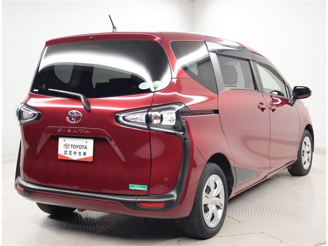 シエンタ ファンベースＧ　セーフティーエディション　両側パワースライドドア　衝突軽減　ウォークスルー　横滑り防止　ＬＥＤライト　メモリナビ　盗難防止システム　ＤＶＤ　スマートキー　エアバッグ　ＡＢＳ　フルセグＴＶ　キーレス　ドライブレコーダー　ＥＴＣ（3枚目）