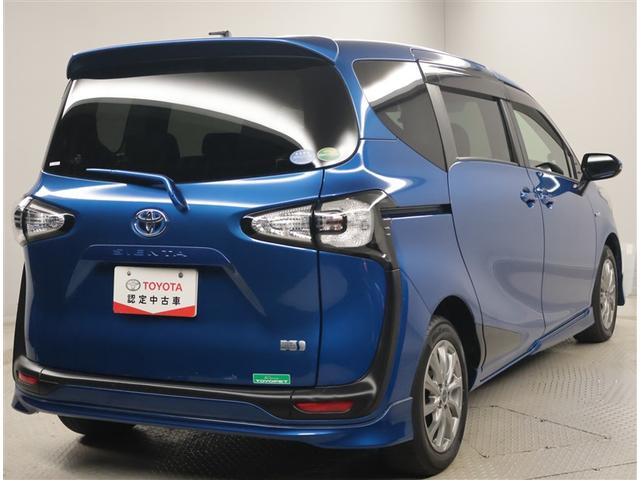 シエンタ ハイブリッドＧ　ブレーキサポート　Ｂカメラ　地デジ　ＤＶＤ　キーフリー　スマキー　横滑り防止システム　メモリナビ　ナビＴＶ　ウォークスルー　ＥＴＣ　ドライブレコーダー　イモビライザー　運転席エアバック　アルミホイール（3枚目）