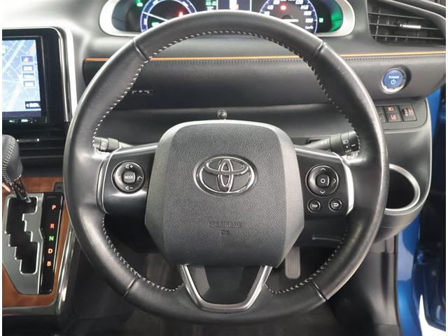 シエンタ ハイブリッドＧ　ブレーキサポート　Ｂカメラ　地デジ　ＤＶＤ　キーフリー　スマキー　横滑り防止システム　メモリナビ　ナビＴＶ　ウォークスルー　ＥＴＣ　ドライブレコーダー　イモビライザー　運転席エアバック　アルミホイール（6枚目）