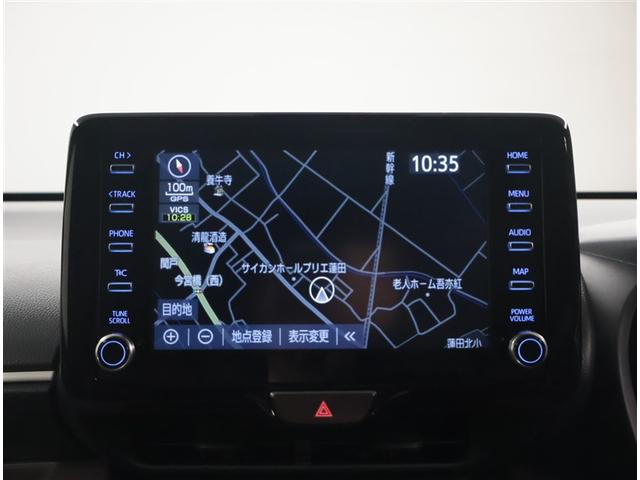 ヤリス Ｇ　衝突回避ブレーキ　盗難防止　ＬＥＤヘッド　横滑り防止機能　メモリナビ　スマートキー　オートエアコン　エアバッグ　ＡＢＳ　キーレス　パワーウィンドウ　ミュージックプレイヤー接続可　サイドエアバッグ　ナビ（10枚目）