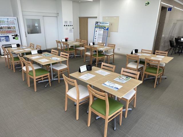 開放感のあるショールームでゆっくりとお過ごしいただけます。