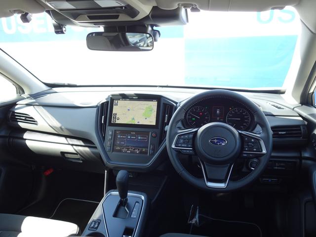 クロストレック Ｔｏｕｒｉｎｇ　ナビ　Ｒカメラ　ＥＴＣ　ドラレコ　ナビゲーション　Ｒカメラ　ＥＴＣ　ドライブレコーダー　障害物センサー　フロント＆リヤフォグランプ　ドアバイザー　カーゴステップパネル（樹脂製）　パワーシート　シートヒーター　アイサイト（11枚目）