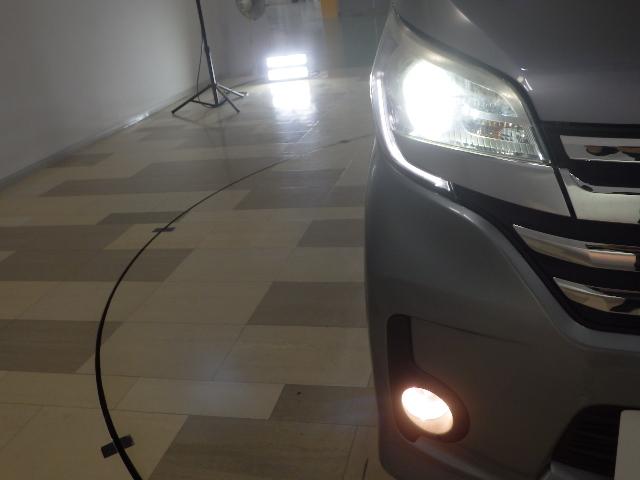 デイズルークス ハイウェイスターターボ 禁煙・純正ナビ・アラウンドビューモニター・ETC・インテリキー・両側電動スライドドア・リアシーリングファン・エマージェンシーブレーキ・踏み間違い防止アシスト・HID・アルミ・1オーナー ベンチシー(21枚目)