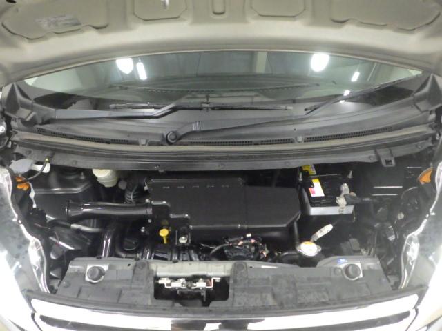 デイズルークス ハイウェイスターターボ 禁煙・純正ナビ・アラウンドビューモニター・ETC・インテリキー・両側電動スライドドア・リアシーリングファン・エマージェンシーブレーキ・踏み間違い防止アシスト・HID・アルミ・1オーナー ベンチシー(23枚目)